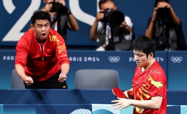 中国队险胜德国队，王皓点燃赛场