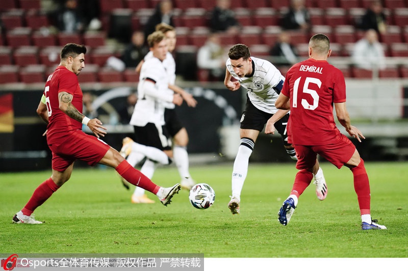 土耳其横扫国际米兰，哈弗茨统治全场